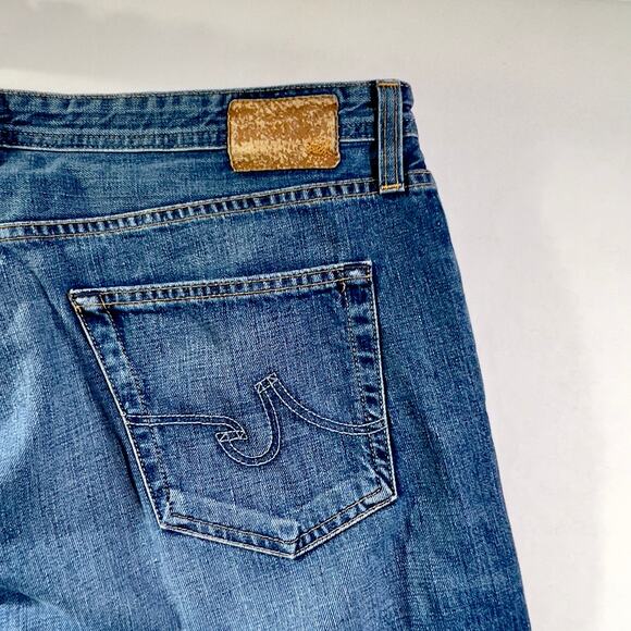 Adriano Goldschmied Denim Jeans the Hero Relaxed Men's 40W x 32L Made In USA - Picture 6 of 14